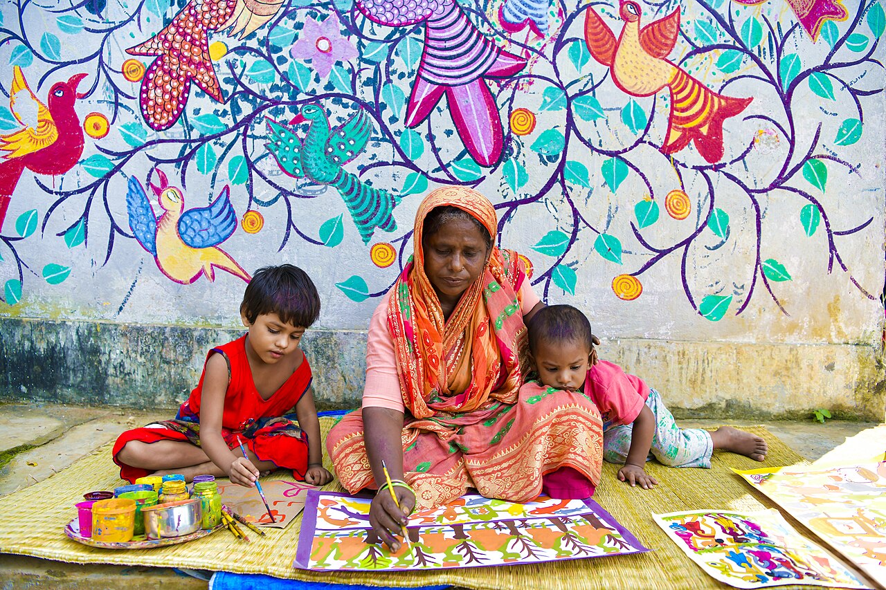 Bengal Pattachitra (Pata Scroll Painting)