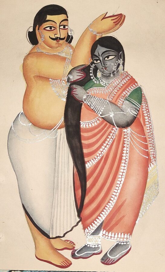 Kalighat Pat (Kalighat Painting)