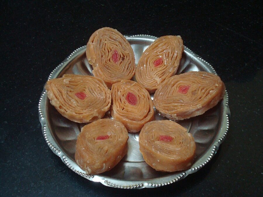 Khaja and Bara (Chandni Market sweets)