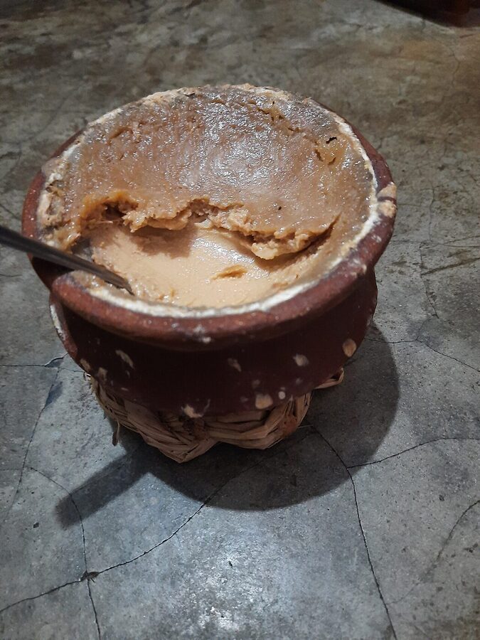 Nabadwip-er Lal Doi (Red Kheer Doi)