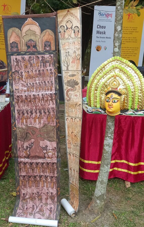 Purulia Patachitra (Tribal Scroll Painting)